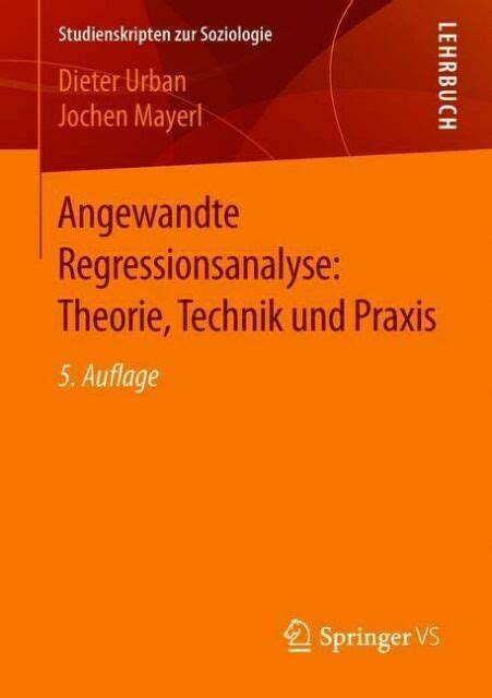 Buchcover: Angewandte Regressionsanalyse